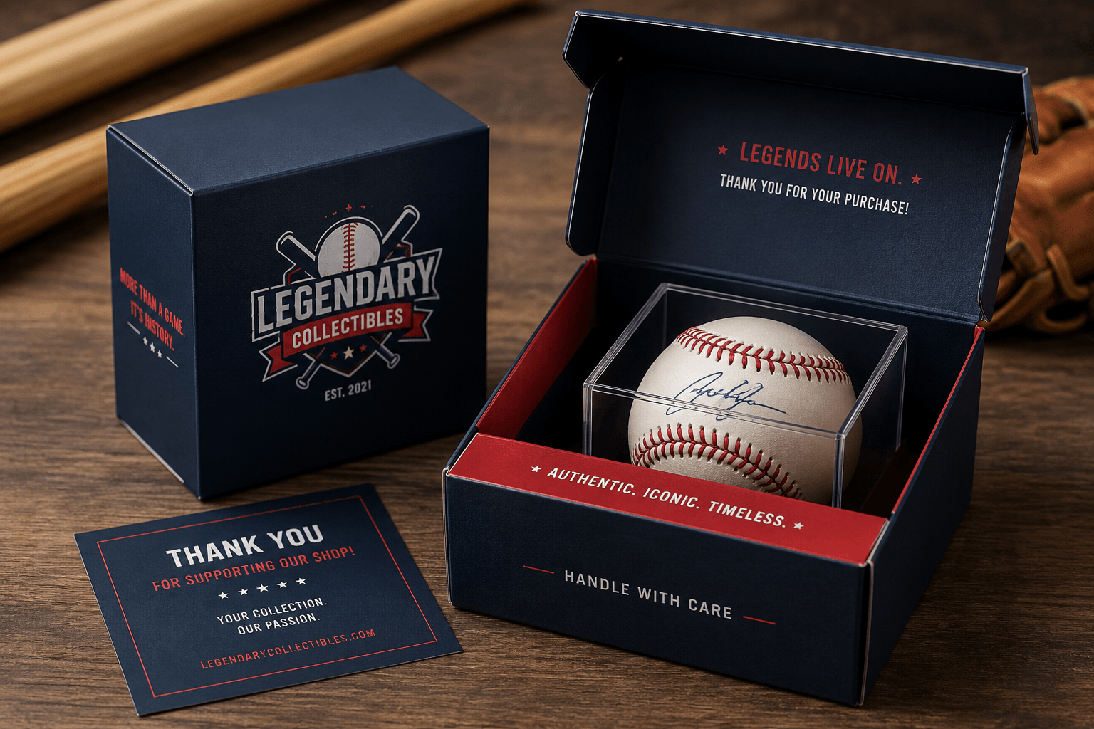 Sports Memorabilia Packaging