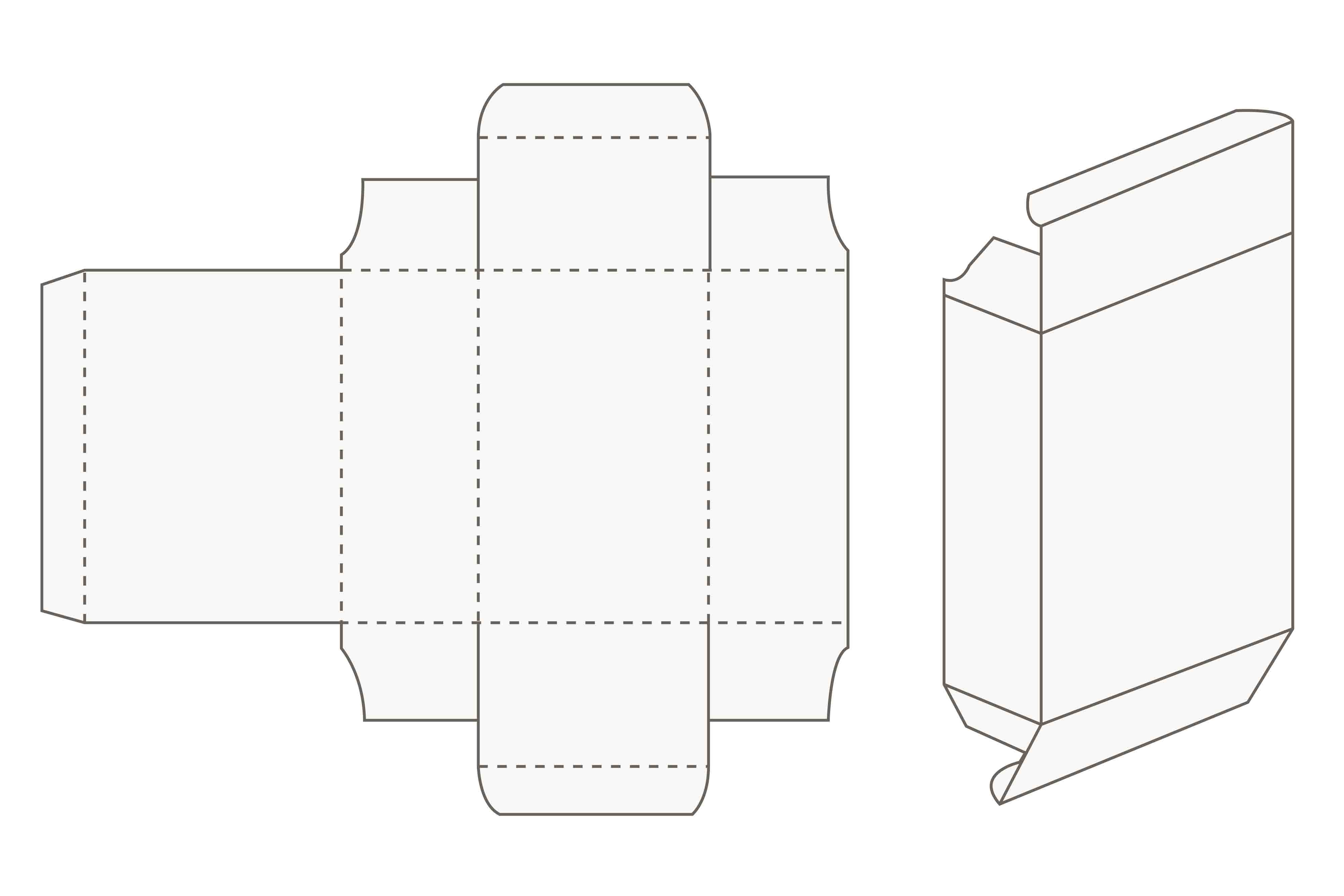 Folded Carton Style: Straight Tuck